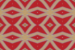 Kurti Pattern Seamless Native American, Motif embroidery, Ikat embroidery Design for Print scarf hijab pattern kerchief ikat Silk kurti model mughal patterns vector