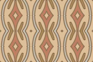 Kurti Pattern Seamless Bandana print silk Motif embroidery, Ikat embroidery Design for Print scarf hijab pattern kerchief ikat Silk kurti model mughal patterns vector