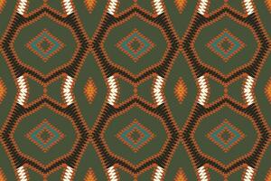 curti modelo sin costura australiano aborigen modelo motivo bordado, ikat bordado diseño para impresión textura tela sari sari alfombra. kurta patola sari vector