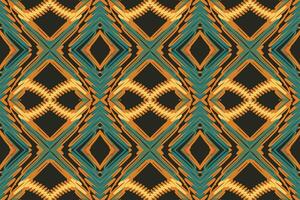Kurti Pattern Seamless Australian aboriginal pattern Motif embroidery, Ikat embroidery Design for Print egyptian pattern tibetan mandala bandanna vector