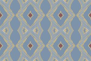 Kurti Pattern Seamless Scandinavian pattern Motif embroidery, Ikat embroidery Design for Print tie dyeing pillowcase sambal puri kurti mughal architecture vector