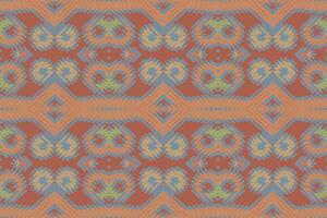 Kurti Pattern Seamless Mughal architecture Motif embroidery, Ikat embroidery Design for Print scarf hijab pattern kerchief ikat Silk kurti model mughal patterns vector
