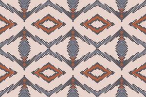 Kurti Pattern Seamless Scandinavian pattern Motif embroidery, Ikat embroidery Design for Print pattern vintage flower folk navajo patchwork pattern vector