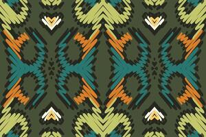 Ghagra Pattern Seamless Mughal architecture Motif embroidery, Ikat embroidery Design for Print indonesian batik motif embroidery native american kurta mughal design vector