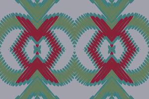 Ghagra Pattern Seamless Mughal architecture Motif embroidery, Ikat embroidery Design for Print kurta pattern mughal motifs tapestry pattern floral repeat vector