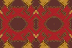 Ghagra Pattern Seamless Mughal architecture Motif embroidery, Ikat embroidery Design for Print pattern vintage flower folk navajo patchwork pattern vector