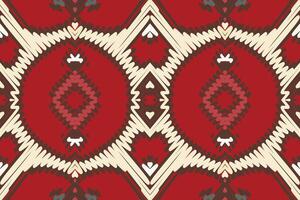 motivo folklore modelo sin costura nativo americano, motivo bordado, ikat bordado diseño para impresión modelo Clásico flor gente navajo labor de retazos modelo vector