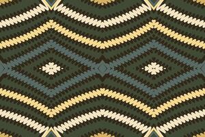 motivo folklore modelo sin costura australiano aborigen modelo motivo bordado, ikat bordado diseño para impresión interminable arabesco paño dupatta chal pañuelo impresión seda kurta hombres vector