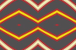 Motif folklore pattern Seamless Scandinavian pattern Motif embroidery, Ikat embroidery Design for Print pattern vintage flower folk navajo patchwork pattern vector