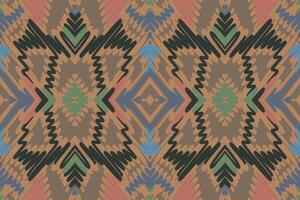 Silk fabric Patola sari Pattern Seamless Australian aboriginal pattern Motif embroidery, Ikat embroidery Design for Print Texture fabric saree sari carpet. kurta patola saree vector