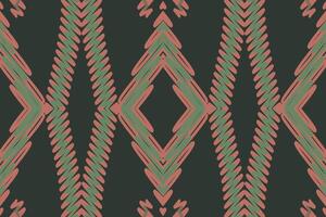 Nordic pattern Seamless Mughal architecture Motif embroidery, Ikat embroidery Design for Print indonesian batik motif embroidery native american kurta mughal design vector