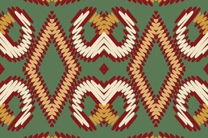 nórdico modelo sin costura australiano aborigen modelo motivo bordado, ikat bordado diseño para impresión tapiz floral kimono repetir modelo cordones Español motivo vector