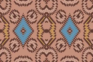 Nordic pattern Seamless Mughal architecture Motif embroidery, Ikat embroidery Design for Print endless arabesque cloth dupatta shawl bandana print silk kurta men vector