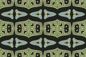 Navajo pattern Seamless Bandana print silk Motif embroidery, Ikat embroidery Design for Print tie dyeing pillowcase sambal puri kurti mughal architecture vector