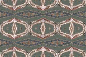 navajo modelo sin costura australiano aborigen modelo motivo bordado, ikat bordado diseño para impresión egipcio modelo tibetano mandala pañuelo vector