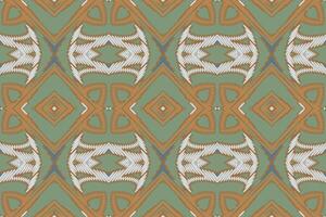 Navajo pattern Seamless Scandinavian pattern Motif embroidery, Ikat embroidery Design for Print indigenous art aboriginal art pattern floral kurti mughal border vector