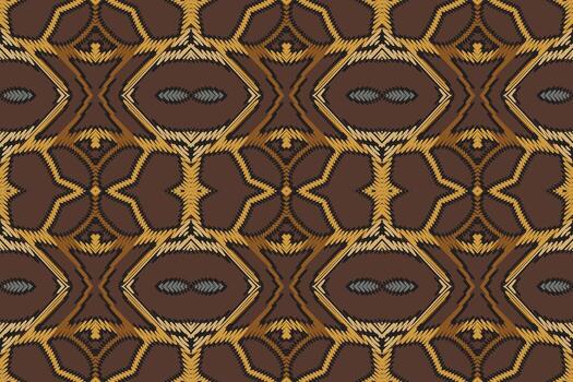 navajo modelo sin costura Mughal arquitectura motivo bordado, ikat bordado diseño para impresión bufanda hijab modelo pañuelo ikat seda curti modelo Mughal patrones vector