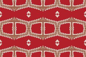 Corbata colorante modelo sin costura nativo americano, motivo bordado, ikat bordado diseño para impresión figura tribal tinta en paño patola sari vector