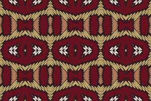 Corbata colorante modelo sin costura nativo americano, motivo bordado, ikat bordado diseño para impresión cordón modelo turco cerámico antiguo Egipto Arte jacquard modelo vector