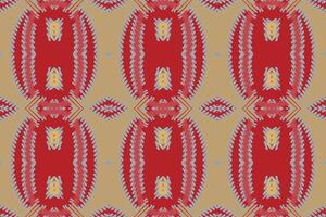 Corbata colorante modelo sin costura Mughal arquitectura motivo bordado, ikat bordado diseño para impresión Corbata tintura funda de almohada sambal puri curti Mughal arquitectura vector