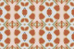 barroco modelo sin costura pañuelo impresión seda motivo bordado, ikat bordado diseño para impresión modelo Clásico flor gente navajo labor de retazos modelo vector