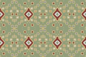 Baroque pattern Seamless Bandana print silk Motif embroidery, Ikat embroidery Design for Print kurta pattern mughal motifs tapestry pattern floral repeat vector