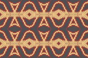 barroco modelo sin costura australiano aborigen modelo motivo bordado, ikat bordado diseño para impresión indonesio batik motivo bordado nativo americano kurta Mughal diseño vector