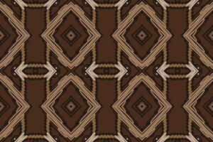 barroco modelo sin costura Mughal arquitectura motivo bordado, ikat bordado diseño para impresión jacquard eslavo modelo folklore modelo kente arabesco vector