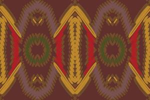 Dupatta pattern Seamless Bandana print silk Motif embroidery, Ikat embroidery Design for Print border embroidery ancient egypt vector