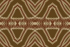 Dupatta pattern Seamless Bandana print silk Motif embroidery, Ikat embroidery Design for Print Texture fabric saree sari carpet. kurta patola saree vector