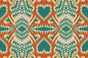 Dupatta pattern Seamless Scandinavian pattern Motif embroidery, Ikat embroidery Design for Print pattern vintage flower folk navajo patchwork pattern vector