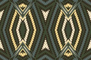 antiguo patrones sin costura nativo americano, motivo bordado, ikat bordado diseño para impresión indonesio batik motivo bordado nativo americano kurta Mughal diseño vector