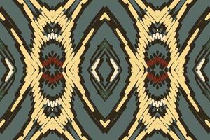 Ancient patterns Seamless Bandana print silk Motif embroidery, Ikat embroidery Design for Print egyptian pattern tibetan mandala bandanna vector