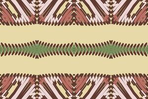 antiguo patrones sin costura Mughal arquitectura motivo bordado, ikat bordado diseño para impresión vyshyvanka mantel individual edredón pareo de malasia pareo de malasia playa kurtis indio motivos vector
