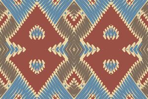 Fashion pattern Seamless Native American, Motif embroidery, Ikat embroidery Design for Print scarf hijab pattern kerchief ikat Silk kurti model mughal patterns vector