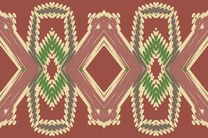 Moda modelo sin costura nativo americano, motivo bordado, ikat bordado diseño para impresión Corbata tintura funda de almohada sambal puri curti Mughal arquitectura vector