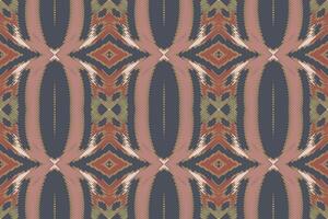 Fashion pattern Seamless Scandinavian pattern Motif embroidery, Ikat embroidery Design for Print pattern vintage flower folk navajo patchwork pattern vector