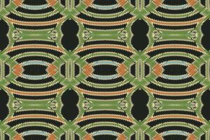 Fashion pattern Seamless Scandinavian pattern Motif embroidery, Ikat embroidery Design for Print indigenous art aboriginal art pattern floral kurti mughal border vector