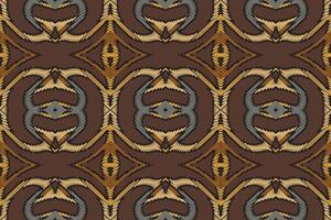 Tissue Dupatta Seamless Bandana print silk Motif embroidery, Ikat embroidery Design for Print australian curtain pattern geometric pillow model kurti mughal flowers vector