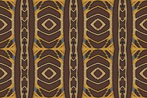 Tissue Dupatta Seamless Bandana print silk Motif embroidery, Ikat embroidery Design for Print indigenous art aboriginal art pattern floral kurti mughal border vector
