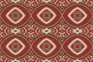 Tissue Dupatta Seamless Native American, Motif embroidery, Ikat embroidery Design for Print Texture fabric saree sari carpet. kurta patola saree vector