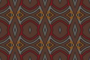 Tissue Dupatta Seamless Bandana print silk Motif embroidery, Ikat embroidery Design for Print egyptian hieroglyphs tibetan geo pattern vector