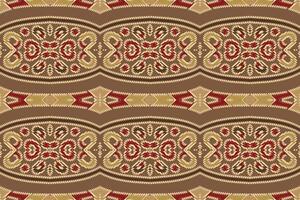 pañuelo de papel dupatta sin costura australiano aborigen modelo motivo bordado, ikat bordado diseño para impresión modelo Clásico flor gente navajo labor de retazos modelo vector