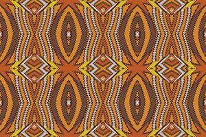 Tissue Dupatta Seamless Mughal architecture Motif embroidery, Ikat embroidery Design for Print egyptian pattern tibetan mandala bandanna vector