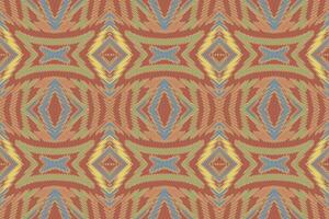 Tissue Dupatta Seamless Mughal architecture Motif embroidery, Ikat embroidery Design for Print scandinavian pattern saree ethnic nativity gypsy pattern vector