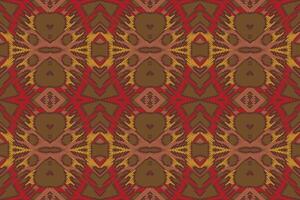 Tissue Dupatta Seamless Mughal architecture Motif embroidery, Ikat embroidery Design for Print vyshyvanka placemat quilt sarong sarong beach kurtis Indian motifs vector