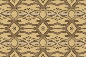 Peruvian pattern Seamless Bandana print silk Motif embroidery, Ikat embroidery Design for Print pattern vintage flower folk navajo patchwork pattern vector