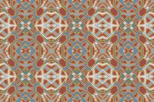Tissue Dupatta Seamless Scandinavian pattern Motif embroidery, Ikat embroidery Design for Print egyptian pattern tibetan mandala bandanna vector