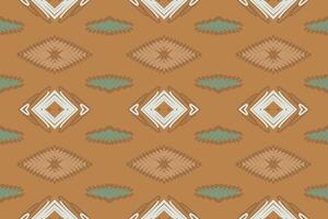 Peruvian pattern Seamless Mughal architecture Motif embroidery, Ikat embroidery Design for Print tie dyeing pillowcase sambal puri kurti mughal architecture vector