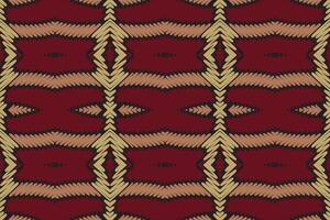 peruano modelo sin costura Mughal arquitectura motivo bordado, ikat bordado diseño para impresión modelo Clásico flor gente navajo labor de retazos modelo vector